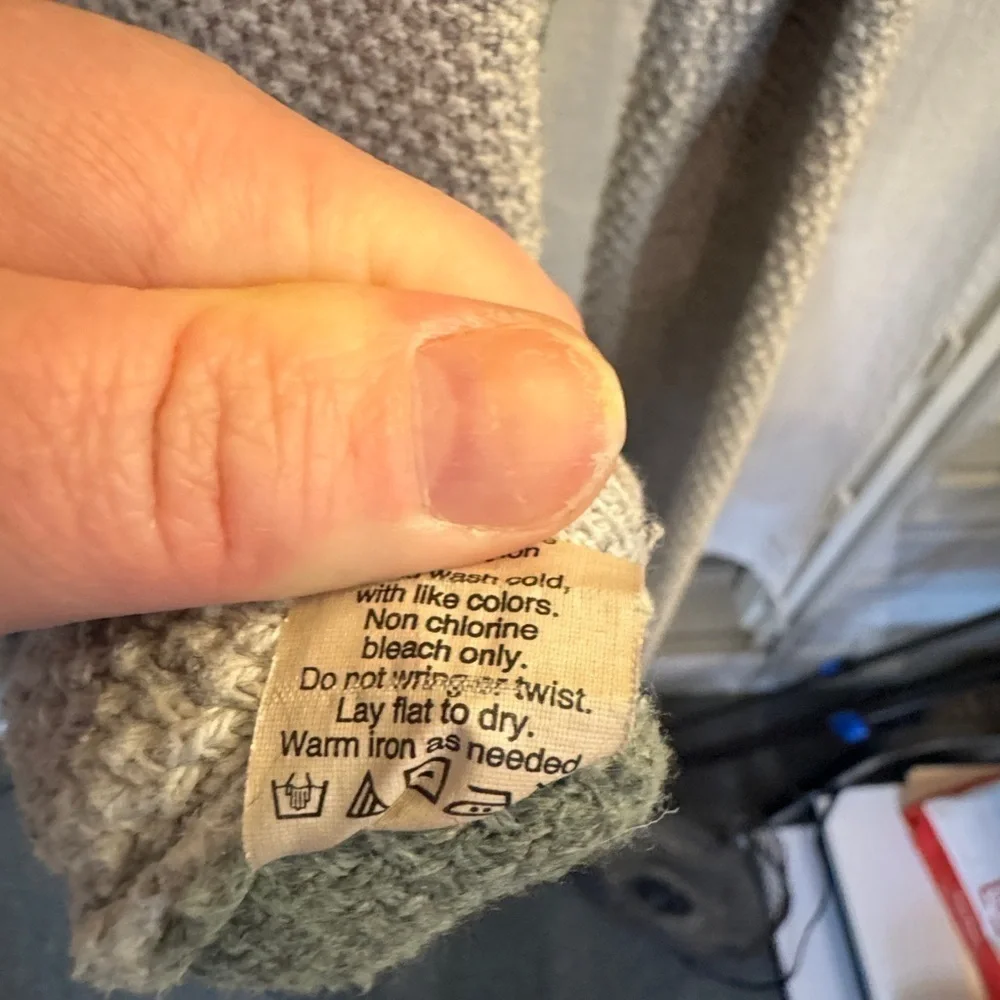 Madewell Knit Cross Front Sweater